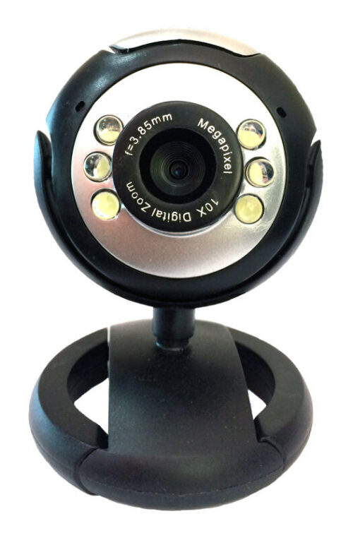 Powertech Web Camera 1.3MP Plug & Play Black