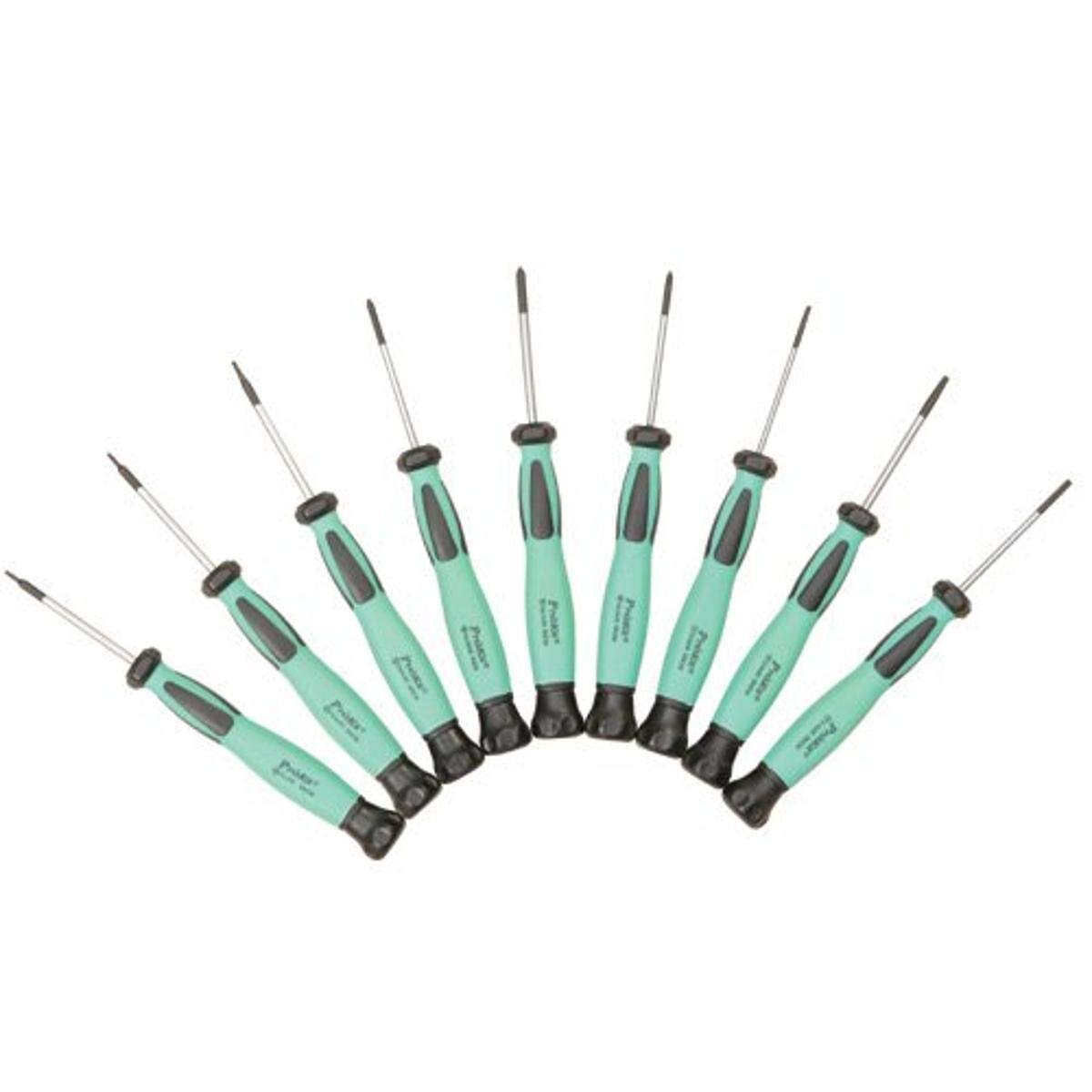 Pro'sKit SD-0839 9pcs ESD Precision Screwdriver Set