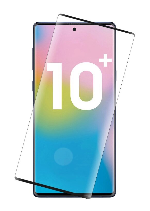 Προστατευτικά Οθόνης Tempered Glass 3D για Samsung Note 10 Plus, half glue