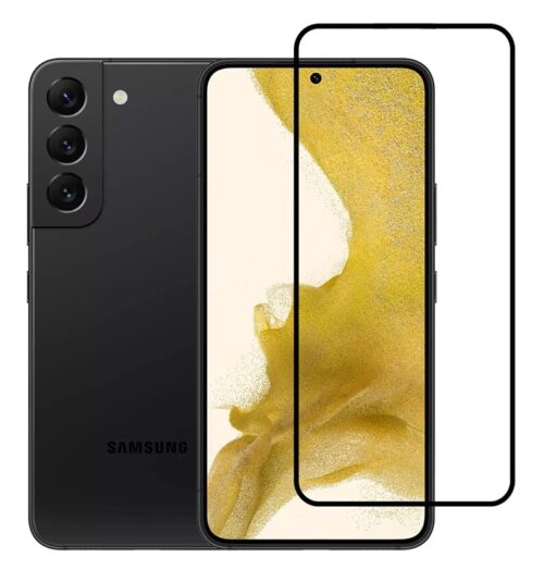 Προστατευτικά Οθόνης tempered glass 3D TGC-0550, full glue, Samsung S22 5G, μαύρο