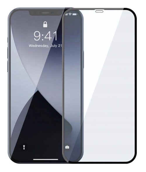 Προστατευτικά Οθόνης Tempered Glass 5D, full glue, iPhone 12 Pro Max, μαύρο