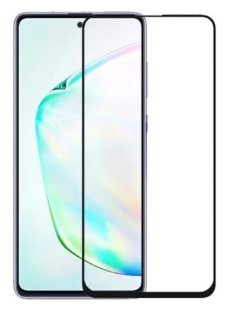 Προστατευτικά Οθόνης Tempered Glass 5D, full glue, για Samsung Note 10 Lite, μαύρο
