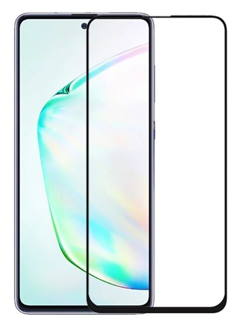 Προστατευτικά Οθόνης Tempered Glass 5D, full glue, για Samsung Note 10 Lite, μαύρο