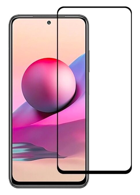 Προστατευτικά Οθόνης Tempered Glass 5D Full Glue TGC-0487, Xiaomi Note 10S, μαύρο