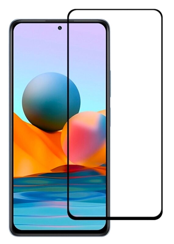 Προστατευτικά Οθόνης Tempered Glass 5D Full Glue, Xiaomi Note 10 Pro/Max, μαύρο