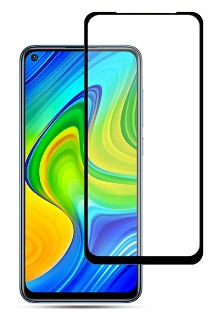 Προστατευτικά Οθόνης Tempered Glass 5D, full glue, για Xiaomi Redmi 10X 4G, μαύρο