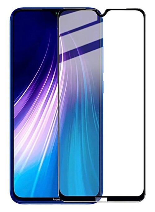 Προστατευτικά Οθόνης Tempered Glass 5D, Full Glue, Xiaomi Redmi Note 8T, μαύρο