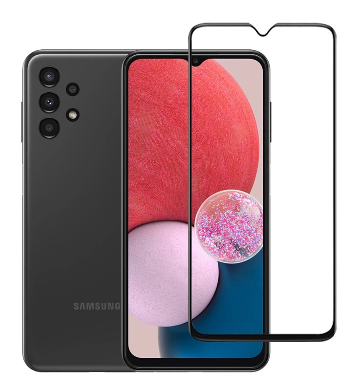 Προστατευτικά Οθόνης tempered glass 5D TGC-0552, full glue, Samsung A13, μαύρο