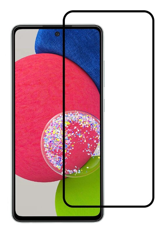 Προστατευτικά Οθόνης tempered glass 5D TGC-0572, Samsung A52s 5G, full glue, μαύρο