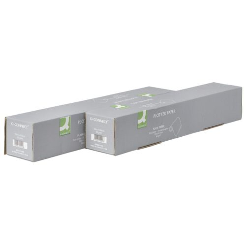 Q-Connect Ρολό Plotter 610mm x 50m 80gr (2 τεμάχια)