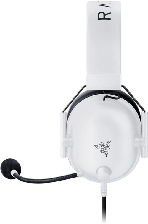Razer Eνσύρματα Gaming Aκουστικά BlackShark V2 X με σύνδεση 3.5mm, λευκό
