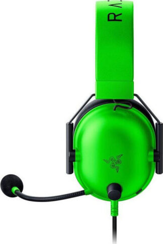Razer Eνσύρματα Gaming Aκουστικά BlackShark V2 X με σύνδεση 3.5mm, πράσινο