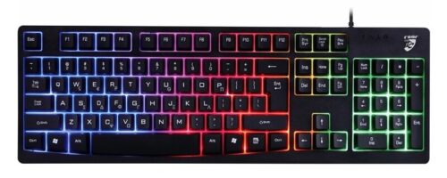 Roar Eνσύρματο Gaming Πληκτρολόγιο RGB
