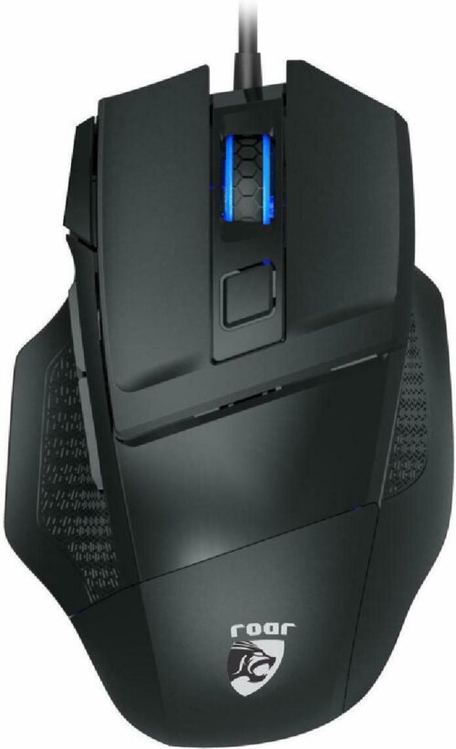 Roar Ενσύρματο Gaming Ποντίκι Rr-0011 Οπτικό 4800DPI 7 Πλήκτρα Μαύρο