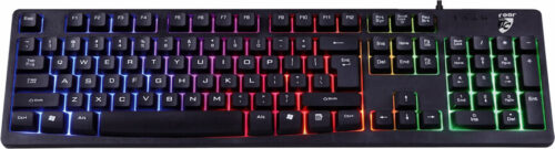 Roar Σετ Gaming Πληκτρολόγιο με RGB φωτισμό & Ποντίκι Ελληνικό RR-0004