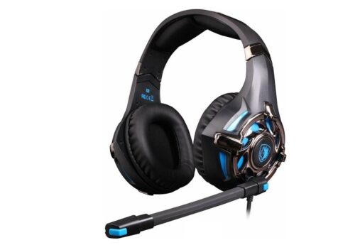 Sades Gaming Headset Sa-822 3.5mm 50mm Μαύρο
