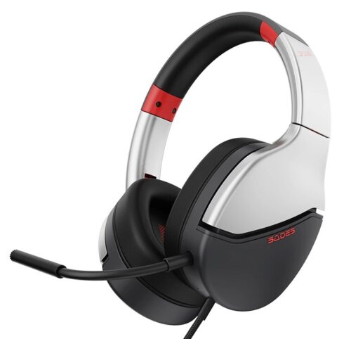 Sades Gaming Headset SPower 3.5mm 40mm Multi-Platform Ασημί