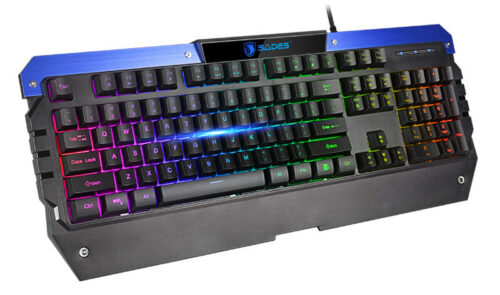 Sades Gaming set πληκτρολόγιο ποντίκι & mouse pad Battle Ram ενσύρματα