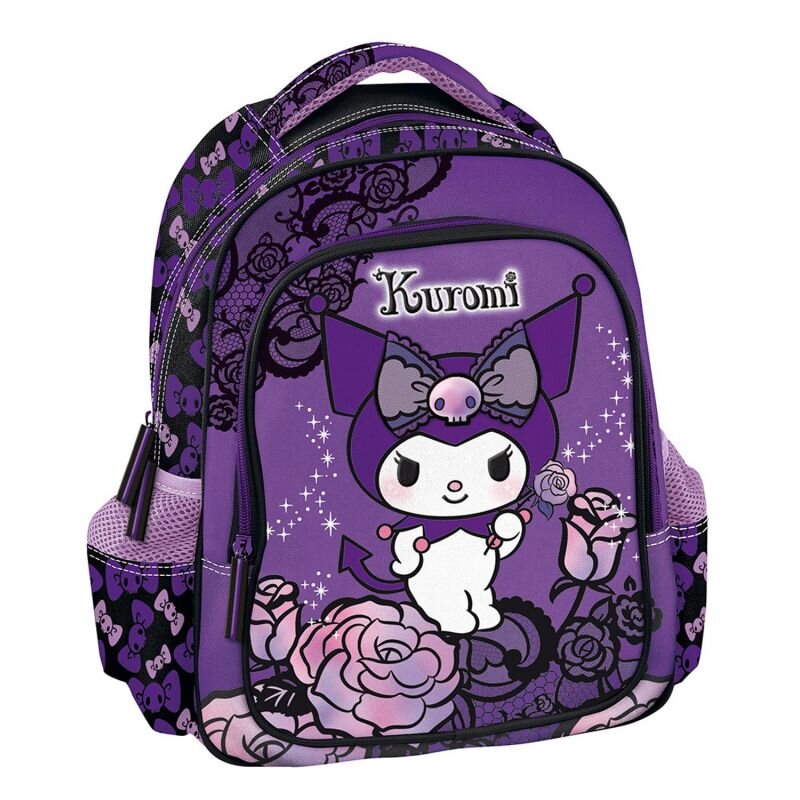 Σακίδιο Νηπιαγωγείου Kuromi Purple Laces