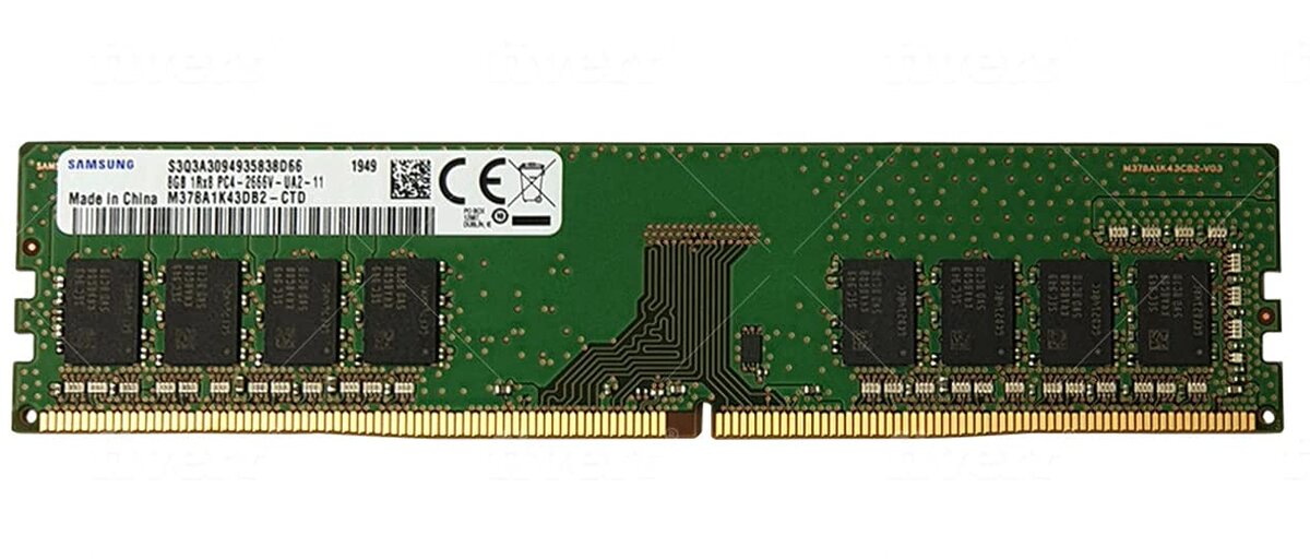 Samsung 8GB DDR4 PC4-21300 2666MHz 288-Pin