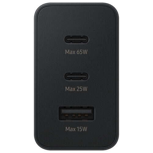 Samsung Φορτιστής Χωρίς Καλώδιο με Θύρα USB-A και 2 Θύρες USB-C 65W Power