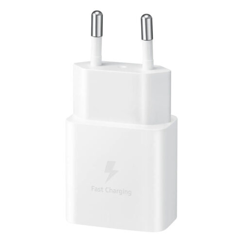 Samsung Φορτιστής Τοίχου με Θύρα USB-C Fast Charge 15W 2A Power Deliverw Λευκός