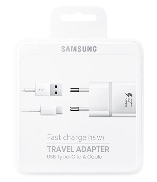 Samsung Orig Φορτιστής Usb Type C 15w 2a Λευκό