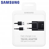 Samsung Travel Charger TYPE-C 15W 2A Black Original Blister