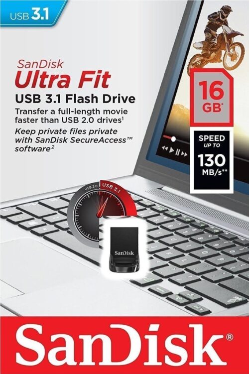 SanDisk Ultra Fit USB 3.1 32GB Small Form Factor