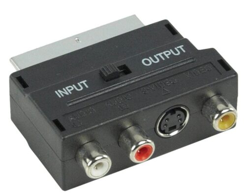Scart 56 Scart - 3RCA + SVHS + Switch