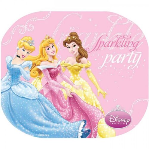 Σετ Mini Οπτικό Ποντίκι Και Mousepad Με Μοτίβο Princess 1000 Dpi