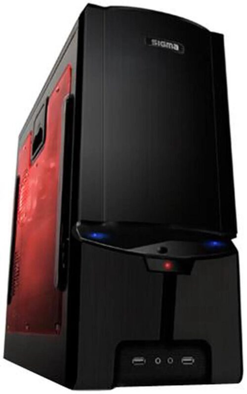 Sigma Phantom Black 1.0mm SECC Steel ATX Mid Tower