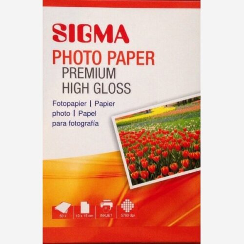 Sigma Photo Paper 10x15 Gloss Pr