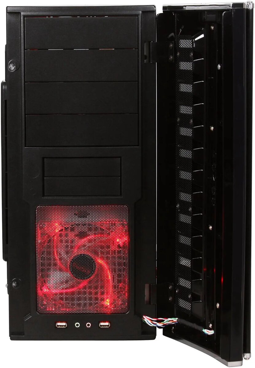 Sigma Unicorn Black 1.0mm SECC Steel ATX Mid Tower