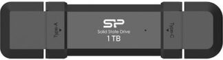 SILICON POWER Εξωτερικός SSD DS72 USB/USB-C 1TB 1050-850MBps Μαύρο