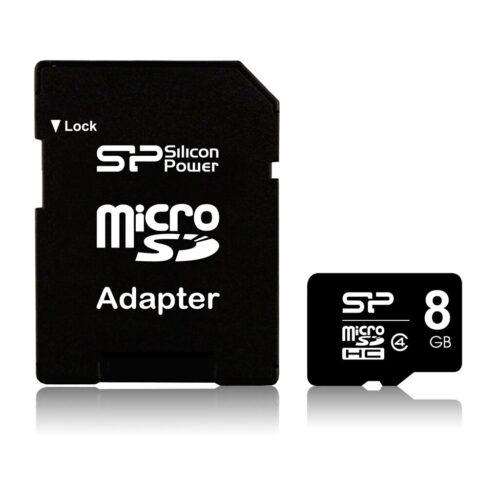 Silicon Power Micro Sd hc / 8gb / Cl 4 Wa