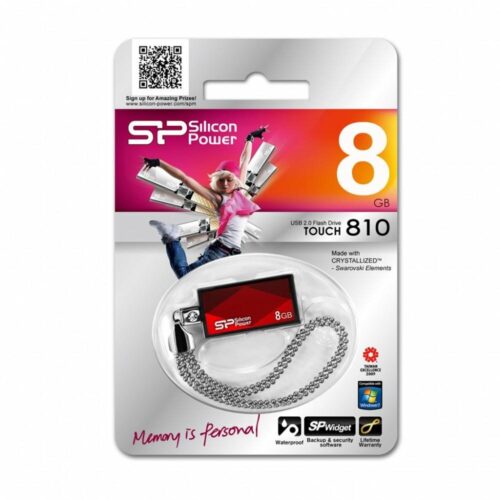 Silicon Power T810 / 8GB / RED