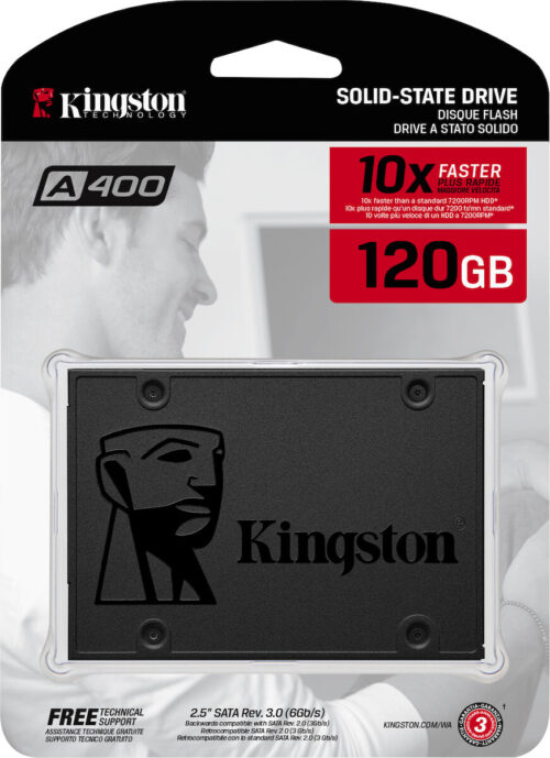 Σκληρός Δίσκος SSD Kingstom A400 120GB 2.5'' SATA III
