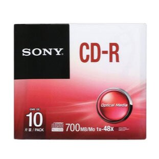 Sony Cd-R (10 Pack) 700Mb 1x–52x