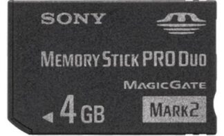 Sony Memory Stick Pro Duo 4GB