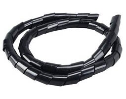 Σπiral Καλωδίου 10m 15.00mm Μαύρο Bulk SWB-15
