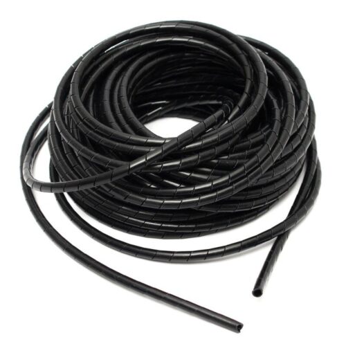 Σπiral Καλωδίου 10m - 7.0mm SWB-06 Μαύρο CHS
