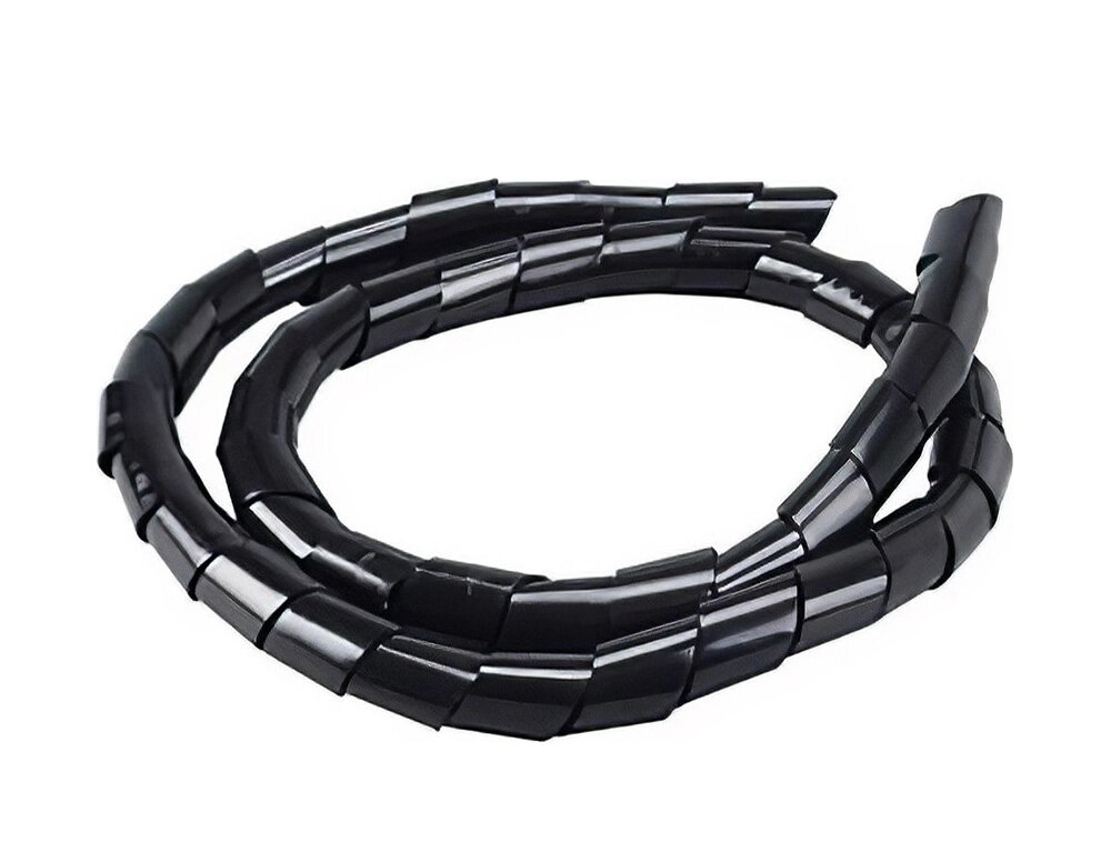 Σπιράλ Καλωδίου 11mm SWB-15, 10m, Μαύρο PNX