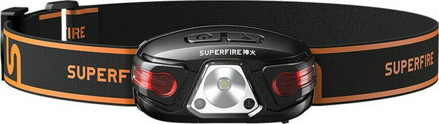 Superfire Φακός Κεφαλής με Αισθητήρα Φωτός 5W 500LM 135m 1200mAh