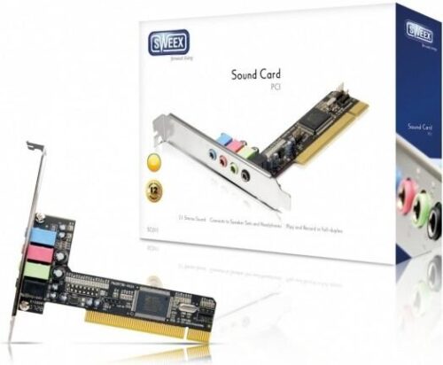 Sweex 4.1 Pci Sound Card Sc011