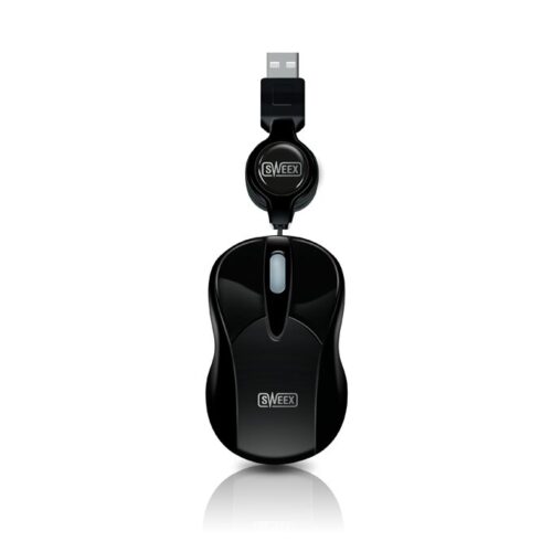 Sweex Mini Optical Mouse Blackberry Black MI050