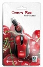 Sweex Mini Optical Mouse Cherry Red MI052
