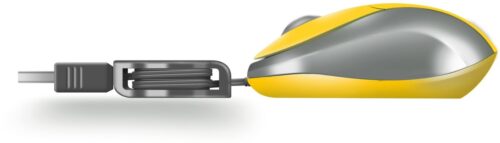 Sweex Mini Optical Mouse Mango Yellow MI054