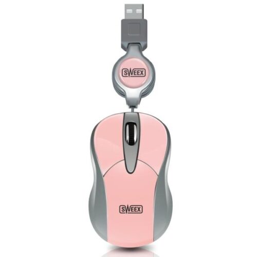 Sweex Mini Optical Mouse Pitaya Pink MI056