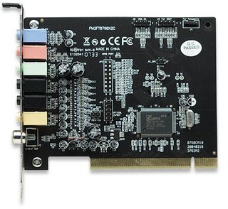 Sweex PCI Sound Card 7.1 Channels with Digital Out